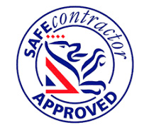 UK health and safety accreditation shown by the Safe Contractor logo